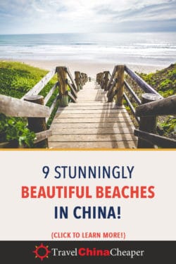 Pin this article about the best beaches in China on Pinterest!