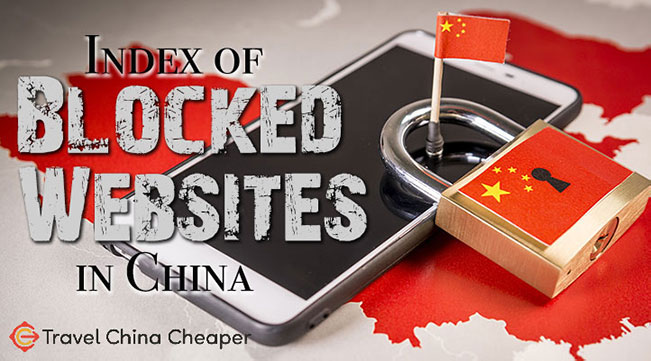 List of blocked websites in China in 2020