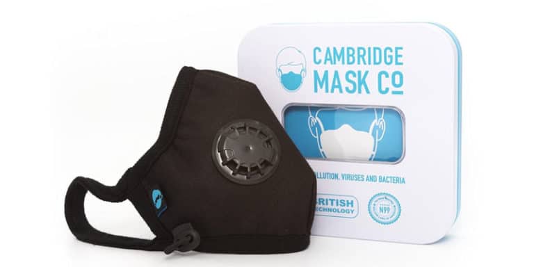 Cambridge Pollution Masks, one of the best pollution masks for travelers and expats