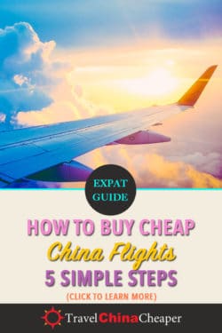 How to buy cheap China flight tickets