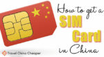 How to get a SIM card in China