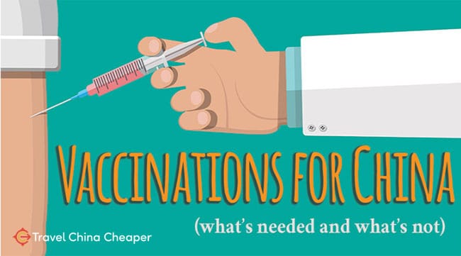 Vaccinations for China - a list of vaccinations that are required and recommended to visit China.