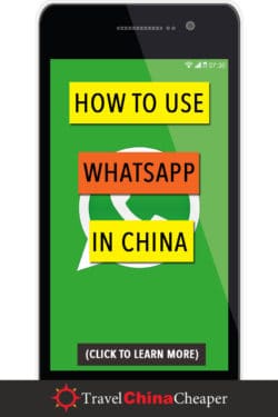 Using WhatsApp in China | Pin this image!