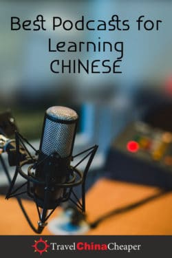 Best podcasts for learning Chinese in 2021. Pin this image!
