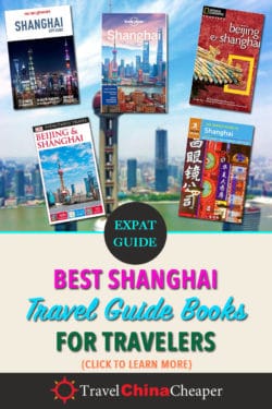 Save this article about the best travel guide books for Shanghai on Pinterest!