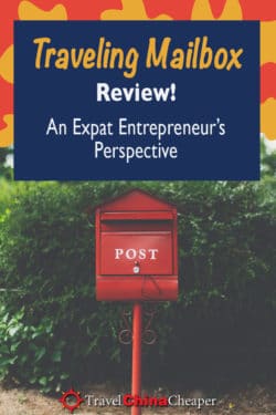 Save this Traveling Mailbox review on Pinterest!